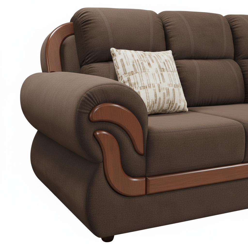 CANADA 3-PIECE LIVING ROOM SET DARK BROWN