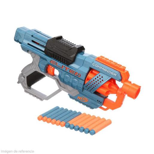 LANZADOR NERF ELITE 2.0 COMMANDER RC6