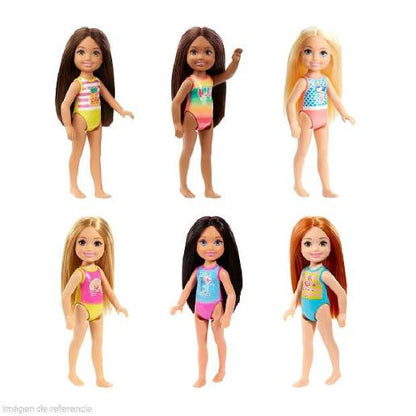 BARBIE CHELSEA BEACH DOLL ASSORTED
