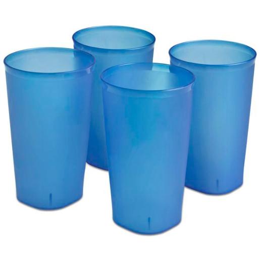 SET DE 4 VASOS AZ. 20 ONZ