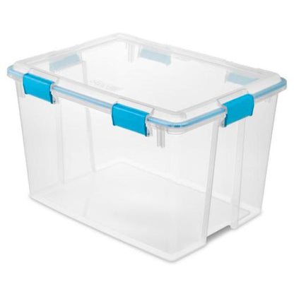ORG. BOX 76LT W/ BLUE HANDLES