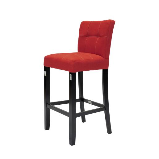 SILLA DE BAR ROJA