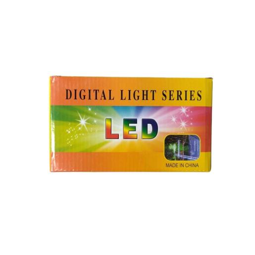 NAV. CASCADA LUCES LED 3X3MTS MULTICOLOR