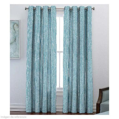 1 Pc Secret Blue Living Room Curtain