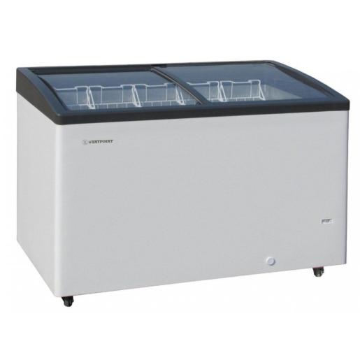 FREEZER VITRINA CURVA 11' BLANCO