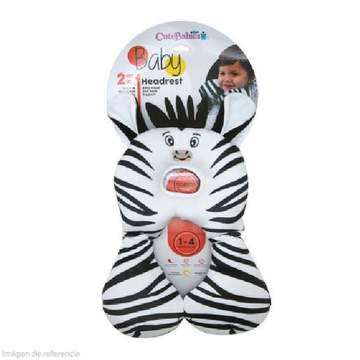 SOPORTE DE CABEZA Y CUELLO ZEBRA CUTEBAB