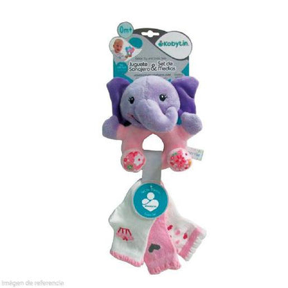 RATTLE SET + 3PCS ASSORTED STOCKINGS