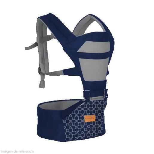 CARGADOR DE BEBE 5 EN 1 AZUL