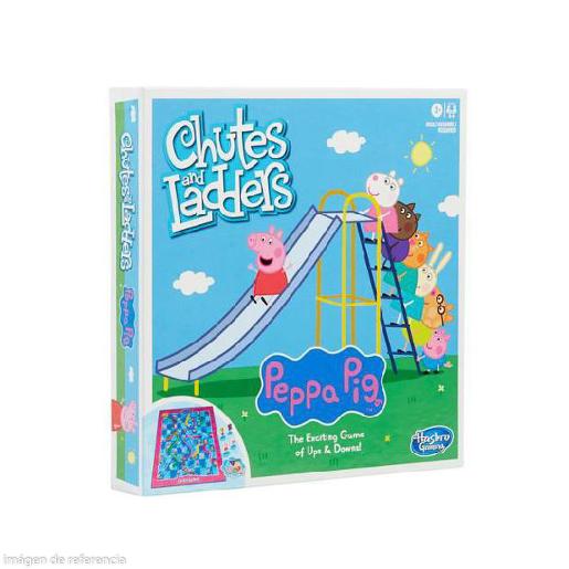 JUEGO D/MESA TOBOGANES/ESCALERAS PEPPA P