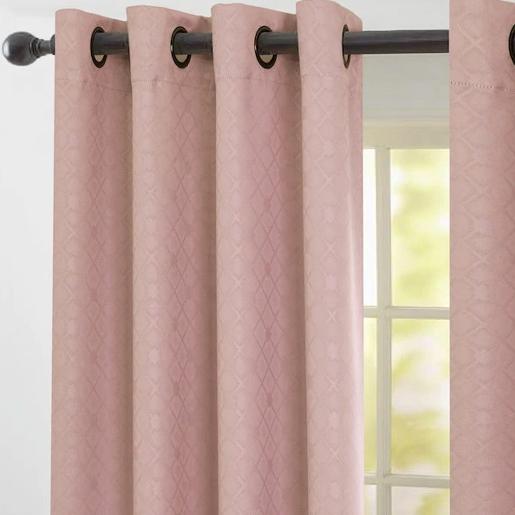 CORTINA P/SALA TRELLIS II 1PSZ ROSA