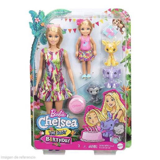 BARBIE CHELSEA SORPRESA DE CUMPLEANOS