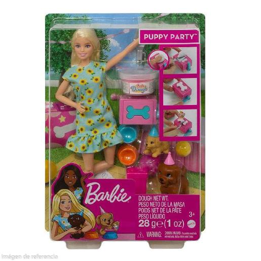 BARBIE SET FIESTA DE PERRITOS