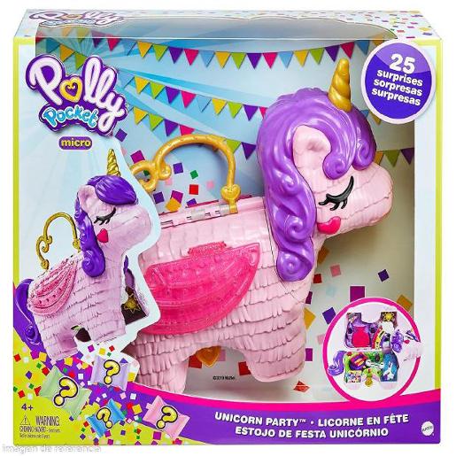 POLLY POCKET PI�ATA DE UNICORNIO CON SOR