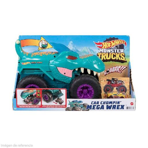 HW MONSTER TRUCKS MEGA WREX DEVORADOR DE