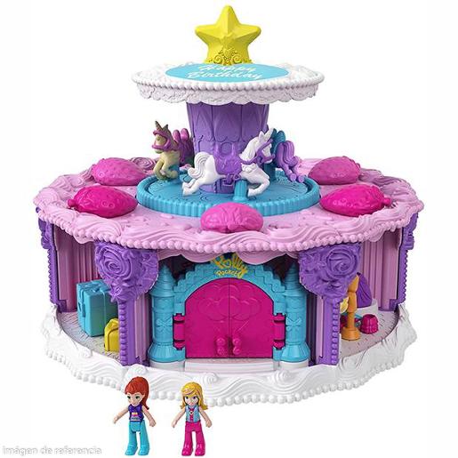 POLLY POCKET PASTEL DE CUMPLEAÑOS SORPRE