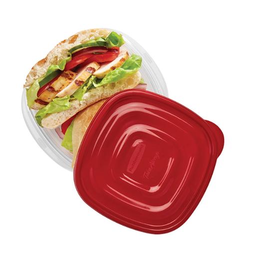 Set 8 Contenedores Rubbermaid TakeAlongs 0.7L (2.9 Tazas) – Rectangular