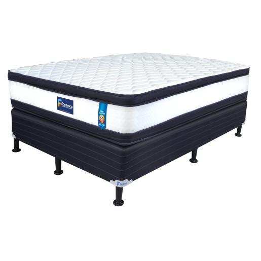 CAMA MATRI. DUAL CONFORT + 1 ALMOHADA