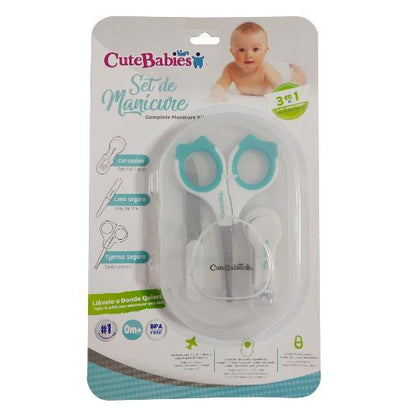 4-Piece Baby Manicure Set 3 in 1