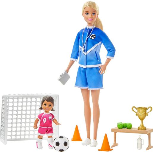 BARBIE ENTRENADORA FUTBOL