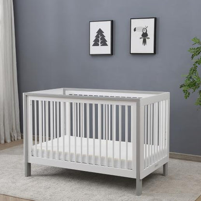 TOKIO 3-IN-1 CRIB GREY/WHITE