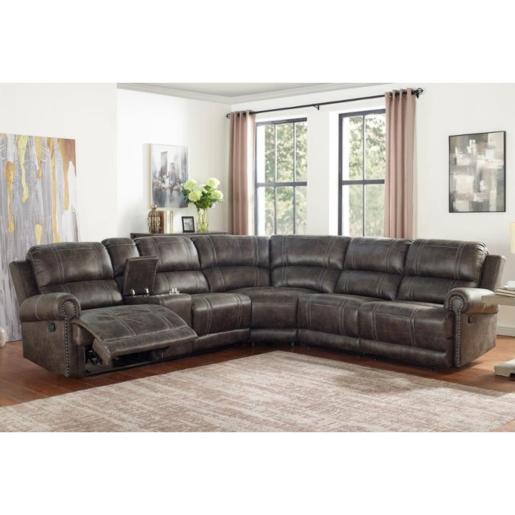 RECLINING SECTIONAL WITH VASERA CF.