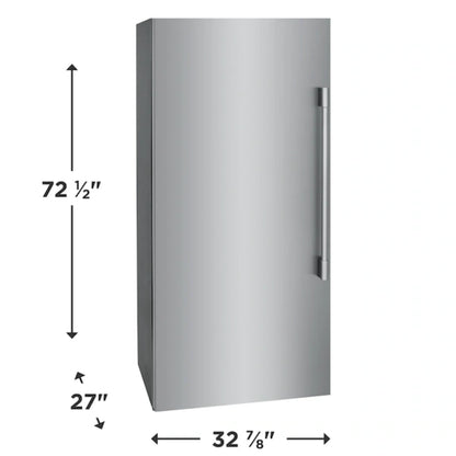 19' TWIN PROFESSIONAL STEEL FREEZER 