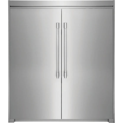 19' TWIN PROFESSIONAL STEEL FREEZER 