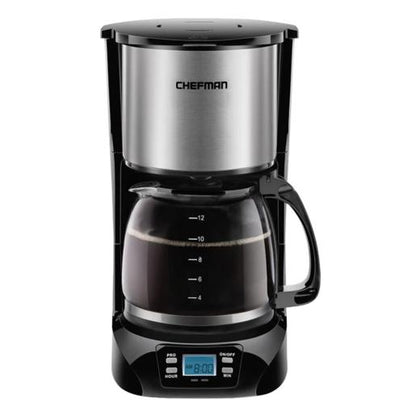 12-CUP PROGRAMMABLE BLACK COFFEE MAKER