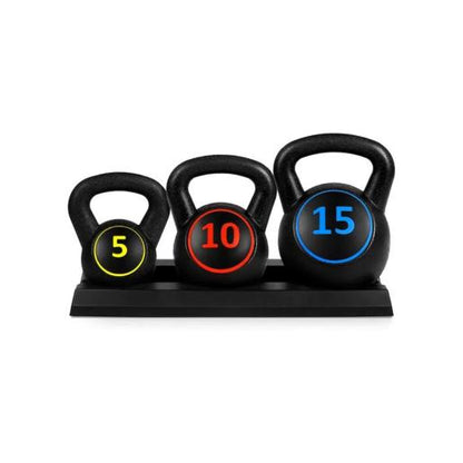 Dumbbell set of 5 - 10 - 15 lbs