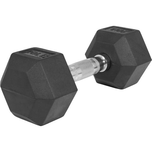 HEXAGONAL DUMBBELL 9.07KG/20LBS