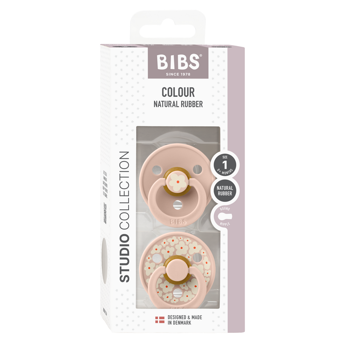 CHUPETE 2PACK LATEX JASMINE BLUSH MIX