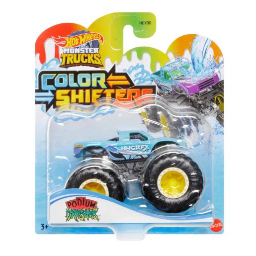 HOT WHEELS MONSTER TRUCKS CAMBIO DE COLO