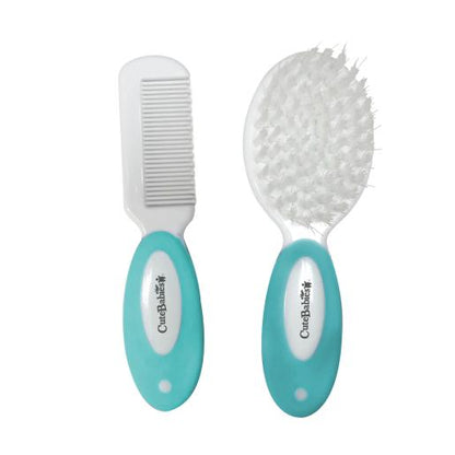 BLUE BABY COMB/BRUSH SET