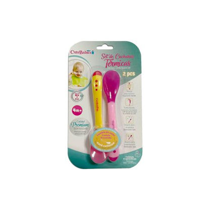 THERMAL SPOON SET FOR BABY