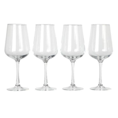 SET OF 4 WHITE WINE GLASSES 14.07 OZ