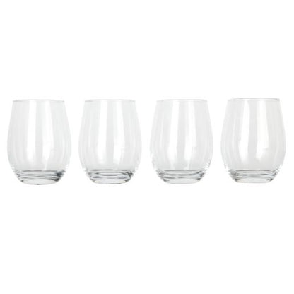 SET OF 4 GLASSES 18.6 OZ