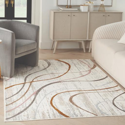 ALFOMBRA DE SALA GLITZ 5'3 x7'3  BG MULT