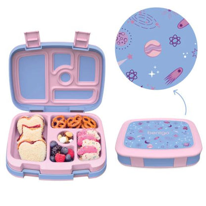 Bentgo Kids Lavender Galaxy Lunch Box