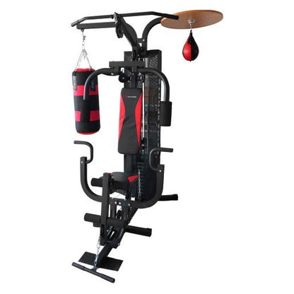 MULTI-STATION EXERCISE WITH BOXING