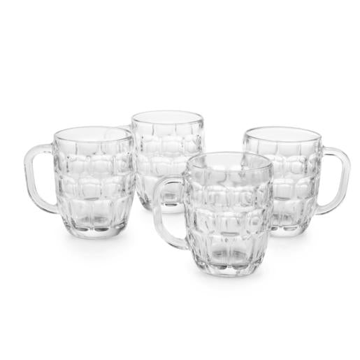 SET DE 4 TARROS CERVECEROS PIÑA 570ML