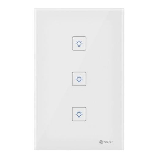 TRIPLE APAGADOR WIFI DE PARED