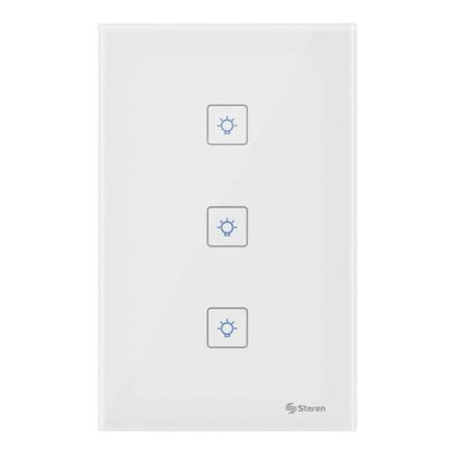 TRIPLE APAGADOR WIFI DE PARED