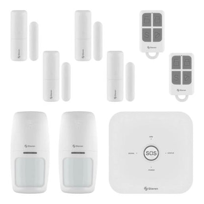 SISTEMA DE SEGURIDAD WIFI CON 6 SENS Y A