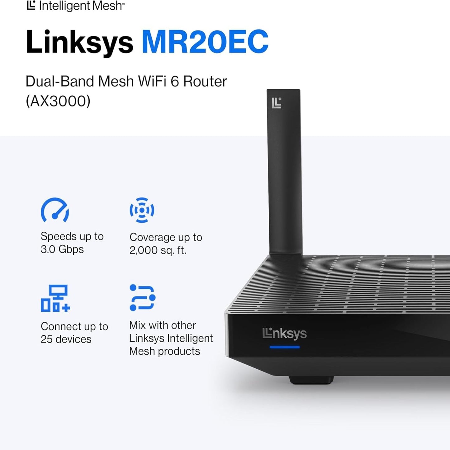 LINKSYS HYDRA-6 ROUTER 2000 FEET COVERAGE
