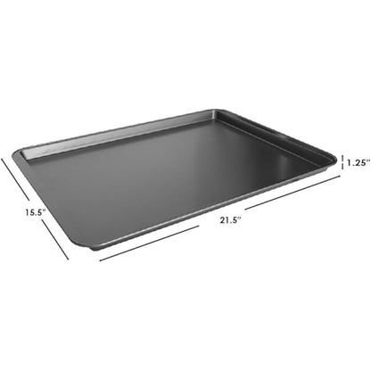 Bandeja para Hornear Home Basics 15x21" Acero Antiadherente | Apta Lavavajillas | Modelo BW37263