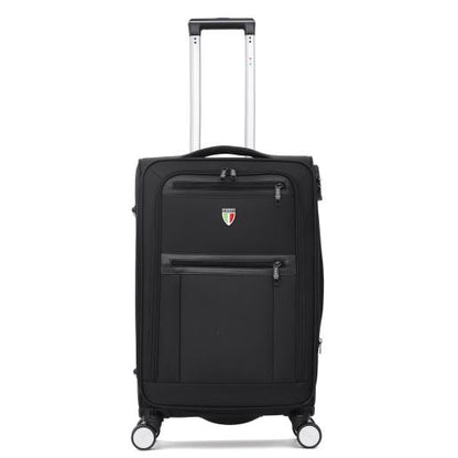 MALETA TURISTA 8 RUEDAS 28  NEGRO