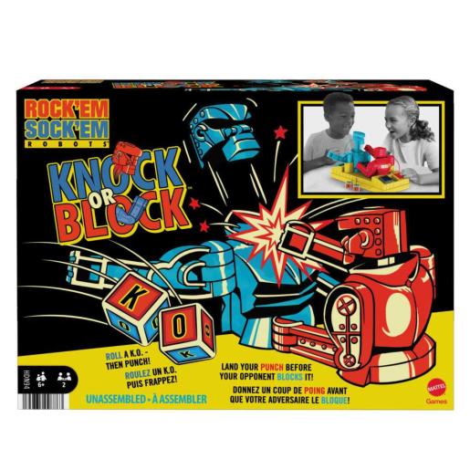 KNOCK OR BLOCK ROBOTS BOARD GAME