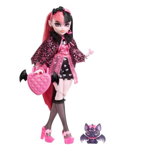 MONSTERHIGH DRACULAURA CON MASCOTA