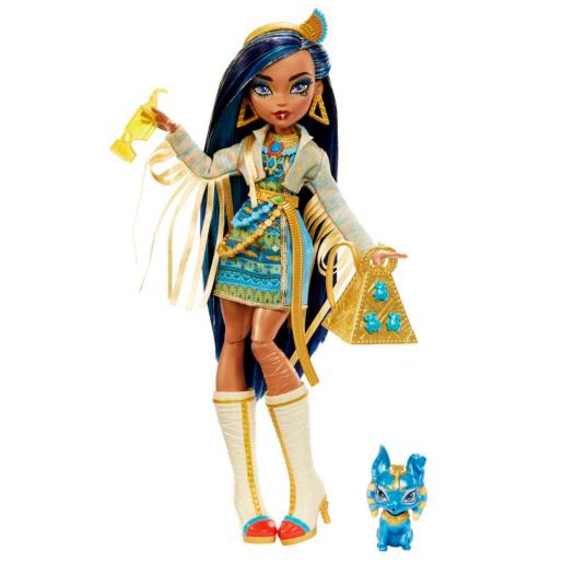 MONSTERHIGH CLEODENILE CON MASCOTA