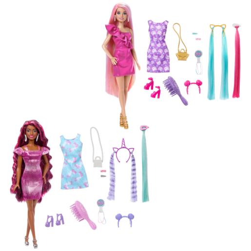 BARBIE TOTALLY HAIR MUÑECA SURT